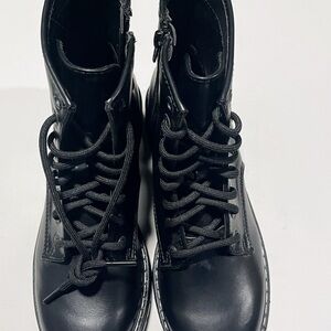 Black Combat & Moto Boots